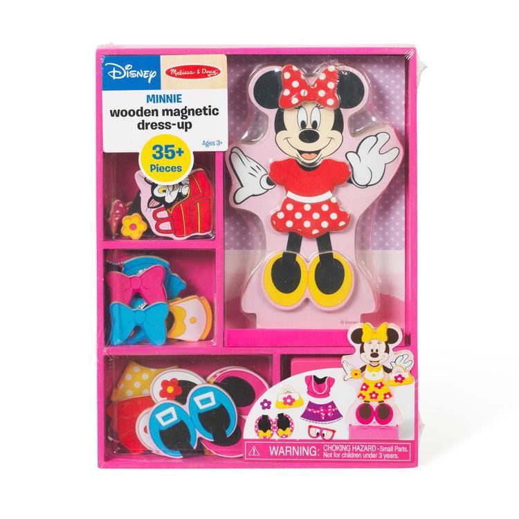 Minnie Wooden Magnetic Dress up
