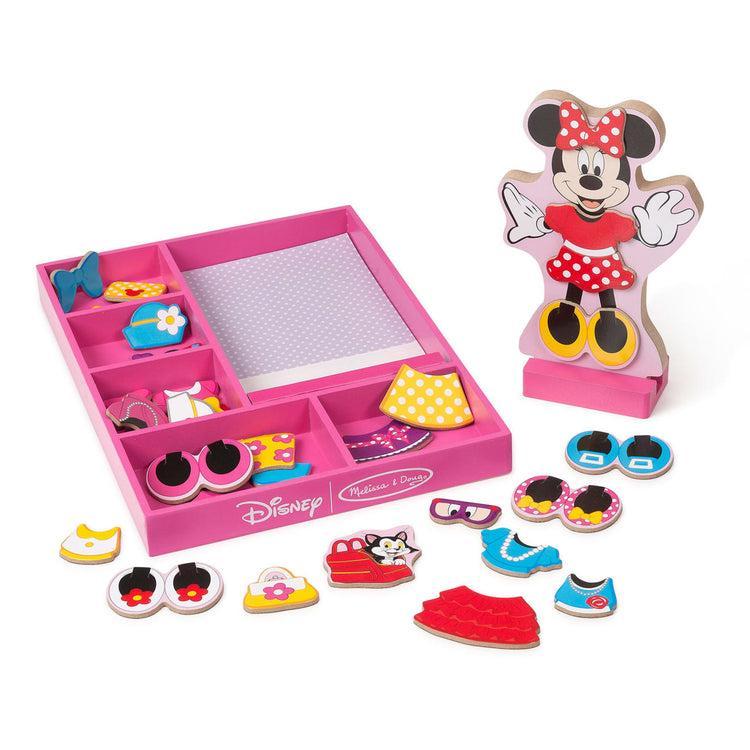 Minnie Wooden Magnetic Dress up - Image 2