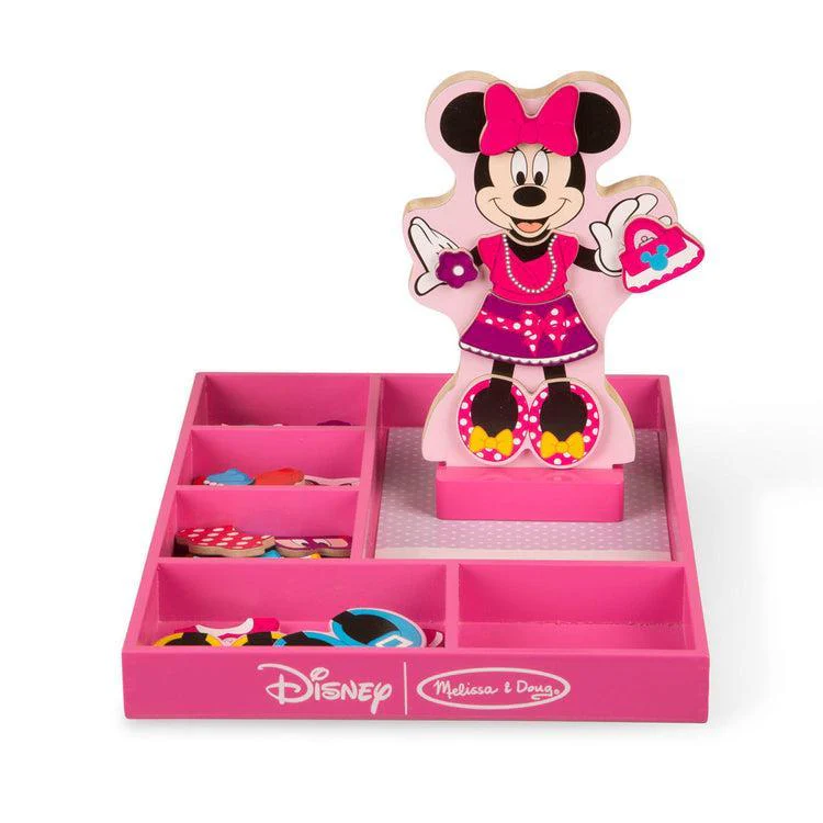 Minnie Wooden Magnetic Dress up - Image 3