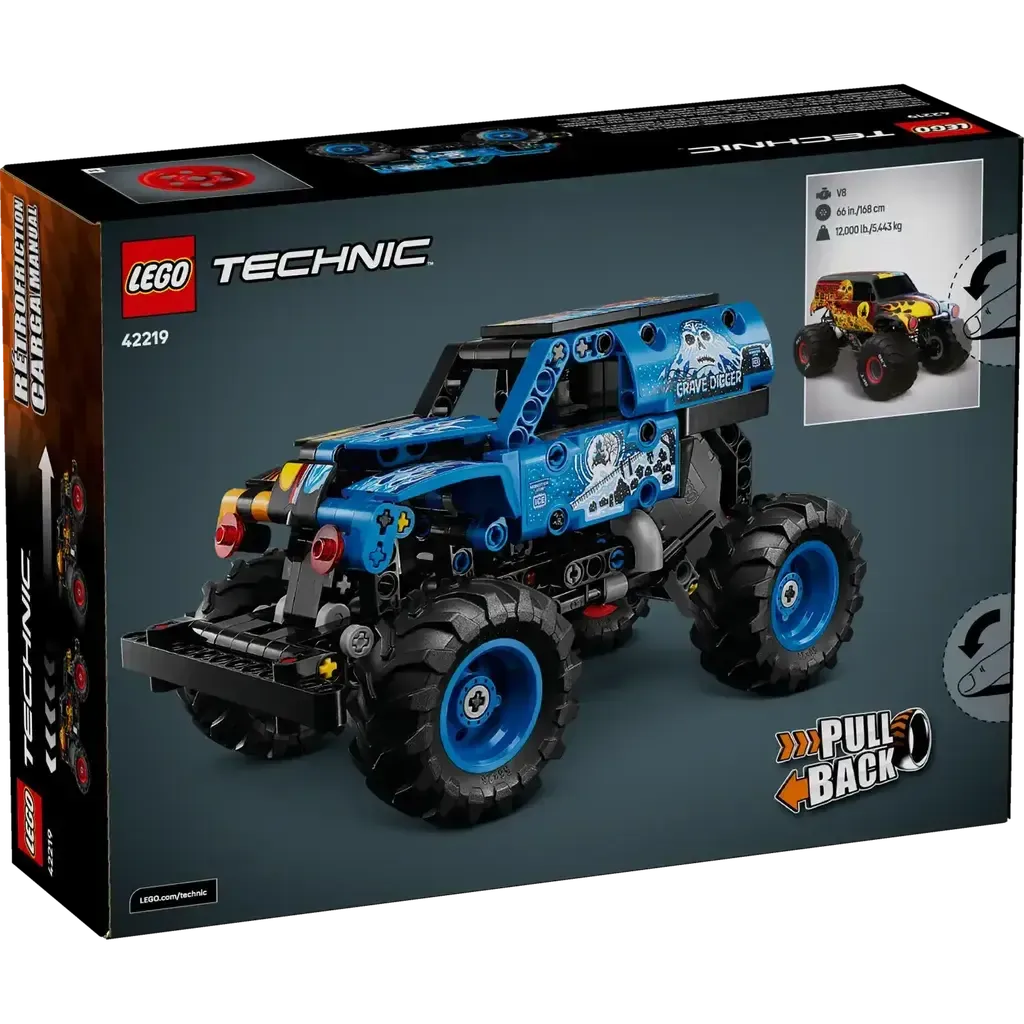 Monster Jam Grave Digger Fire and Ice - Image 7