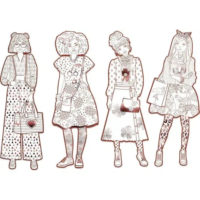 Nina & Friends Fashion Coloring - Image 2