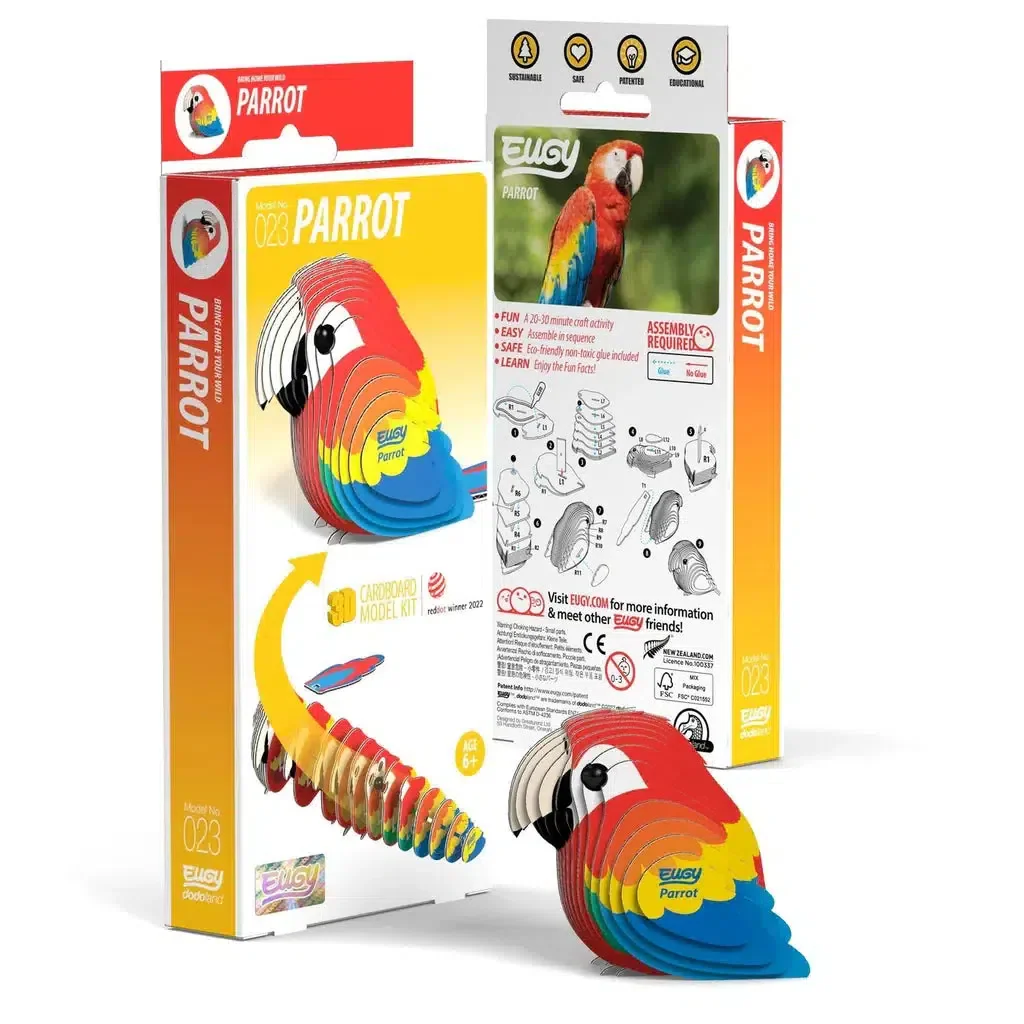 Parrot 3D Puzzle - Image 2