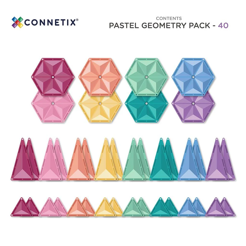 Pastel Geometry Pack 40 pc - Image 3