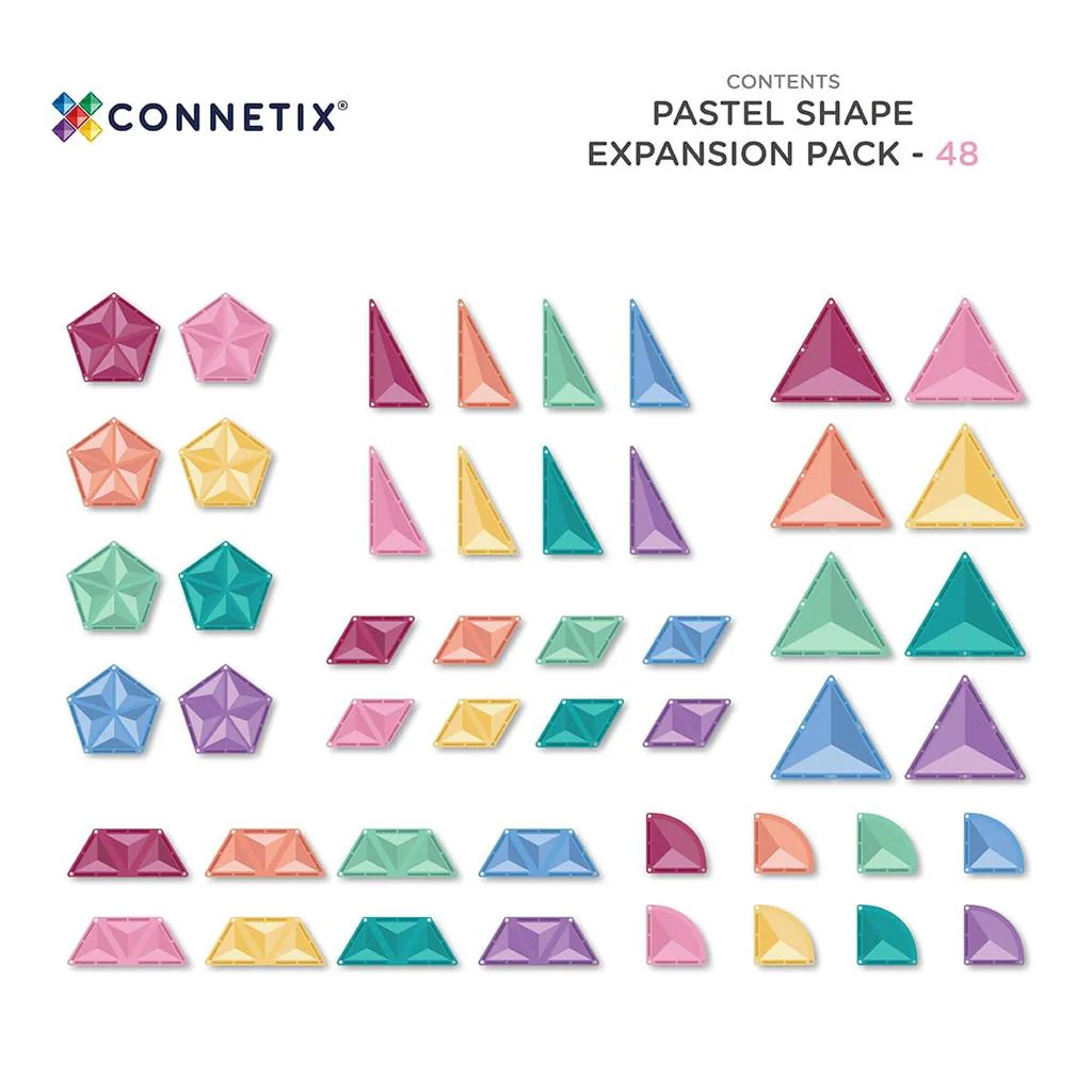 Pastel Shape Expansion Pack 48 pc - Image 3