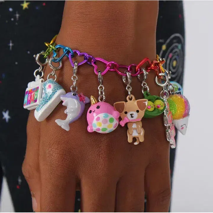 Pink Narwhal Charm - Image 3