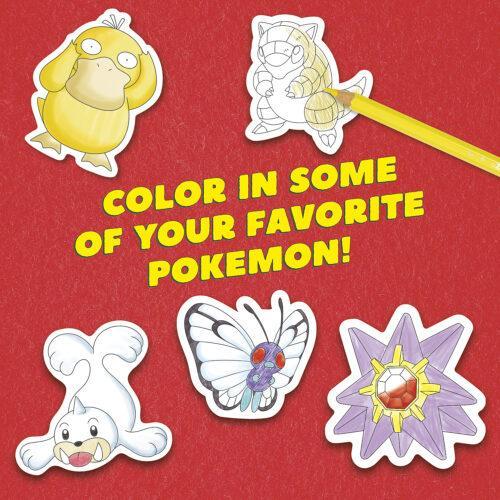 Pokemon Color Your Own Fuzzy Stickers - Image 3