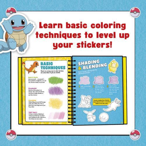 Pokemon Color Your Own Fuzzy Stickers - Image 4