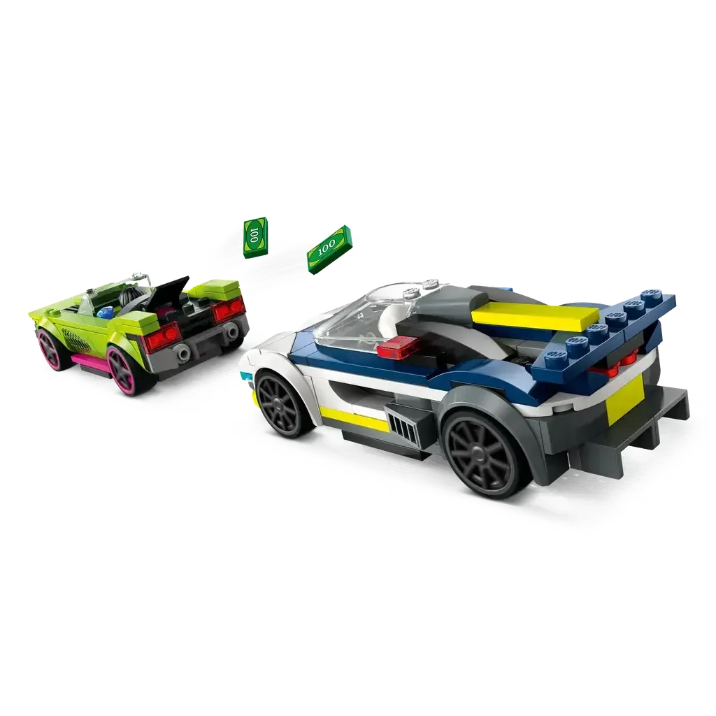 Police Car and Muscle Car Chase - Image 3