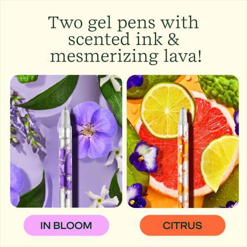 Purple/Orange 2pk Scented Lava Pen Set - Image 2