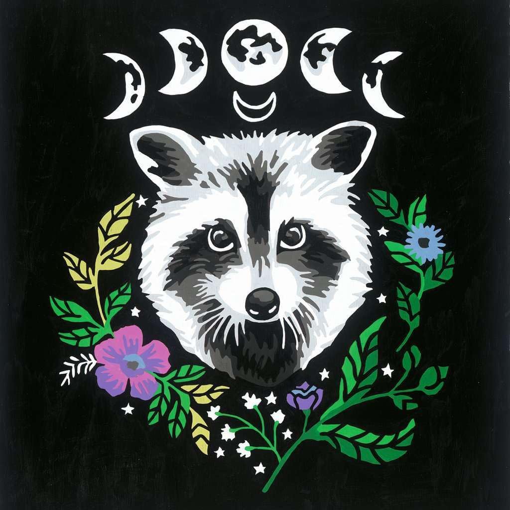 Raccoon Pixie Cold CreArt - Image 2