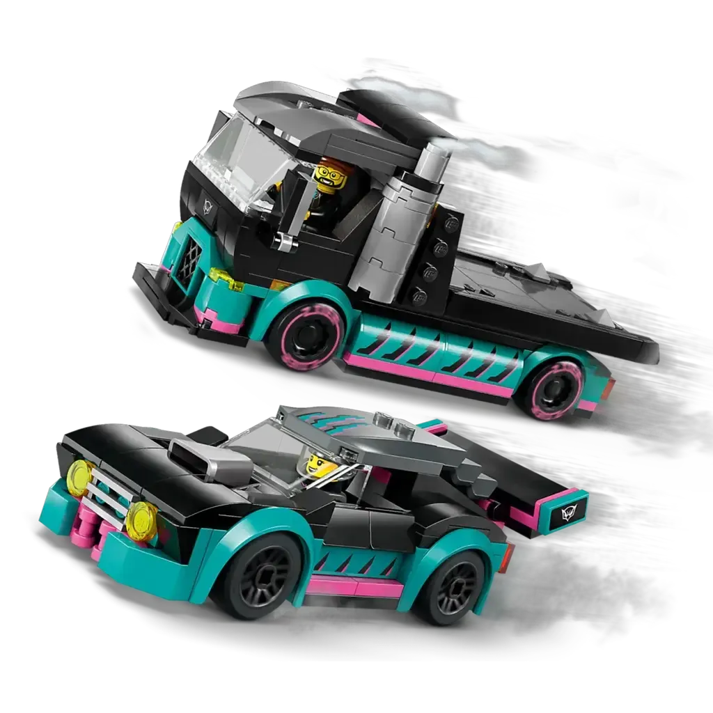 Race Car and Car Carrier Truck - Image 4