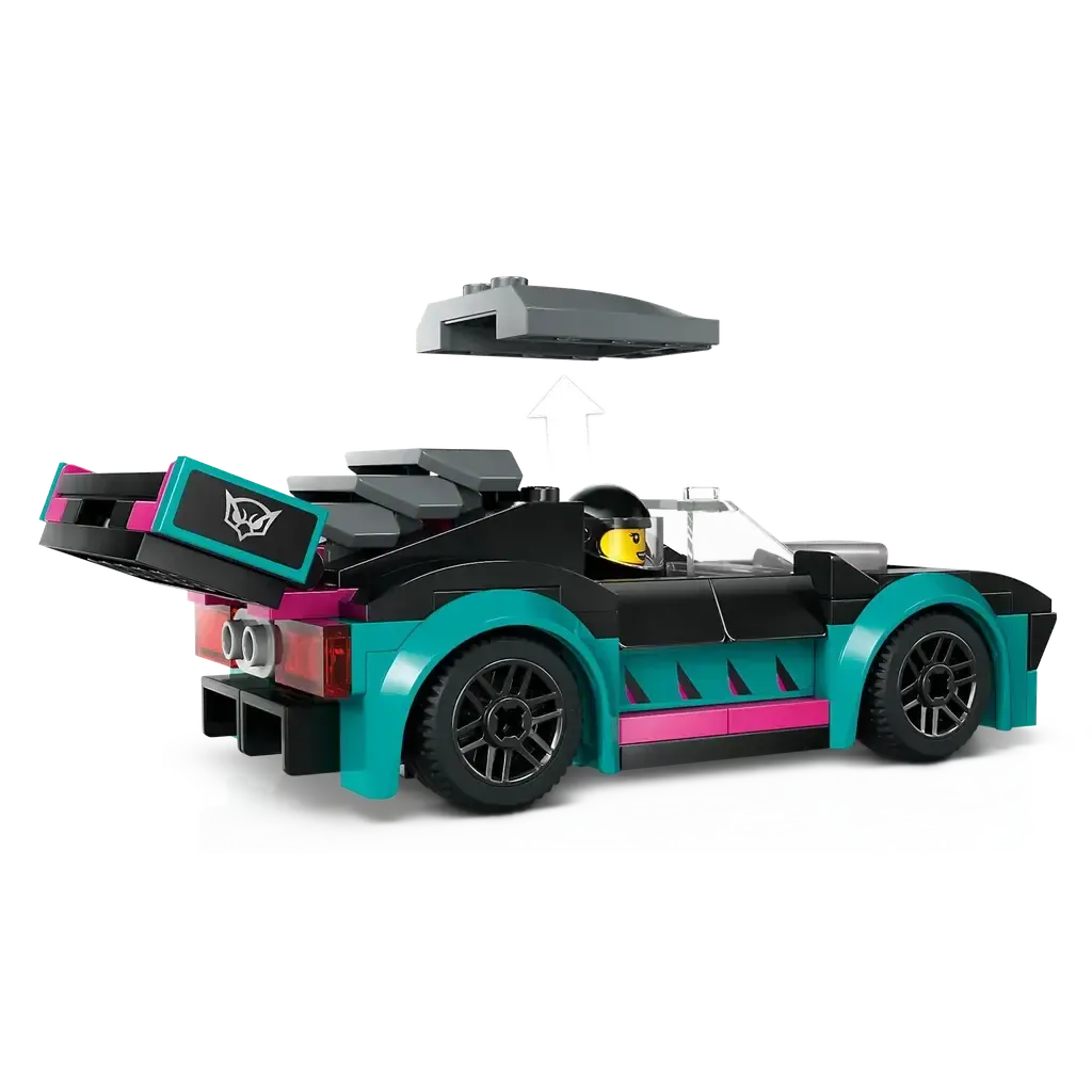 Race Car and Car Carrier Truck - Image 5