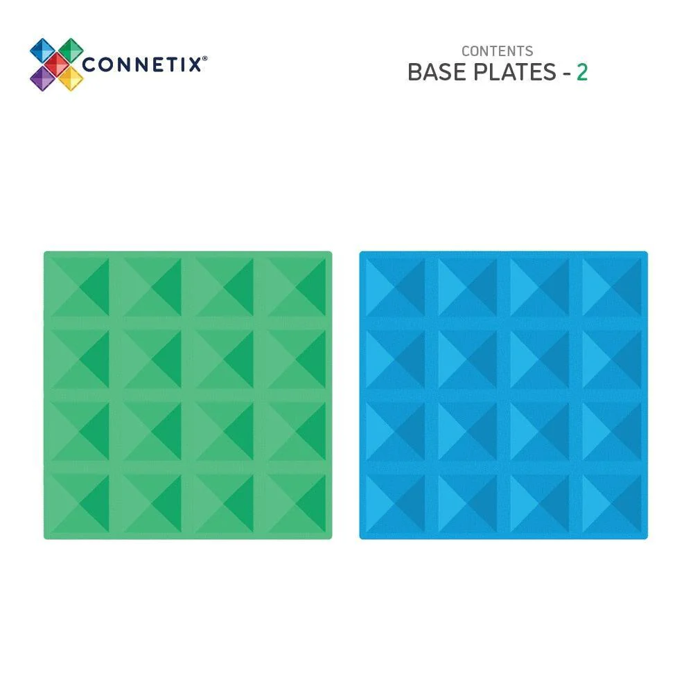 Rainbow Blue & Green Base Plate 2 pc - Image 3