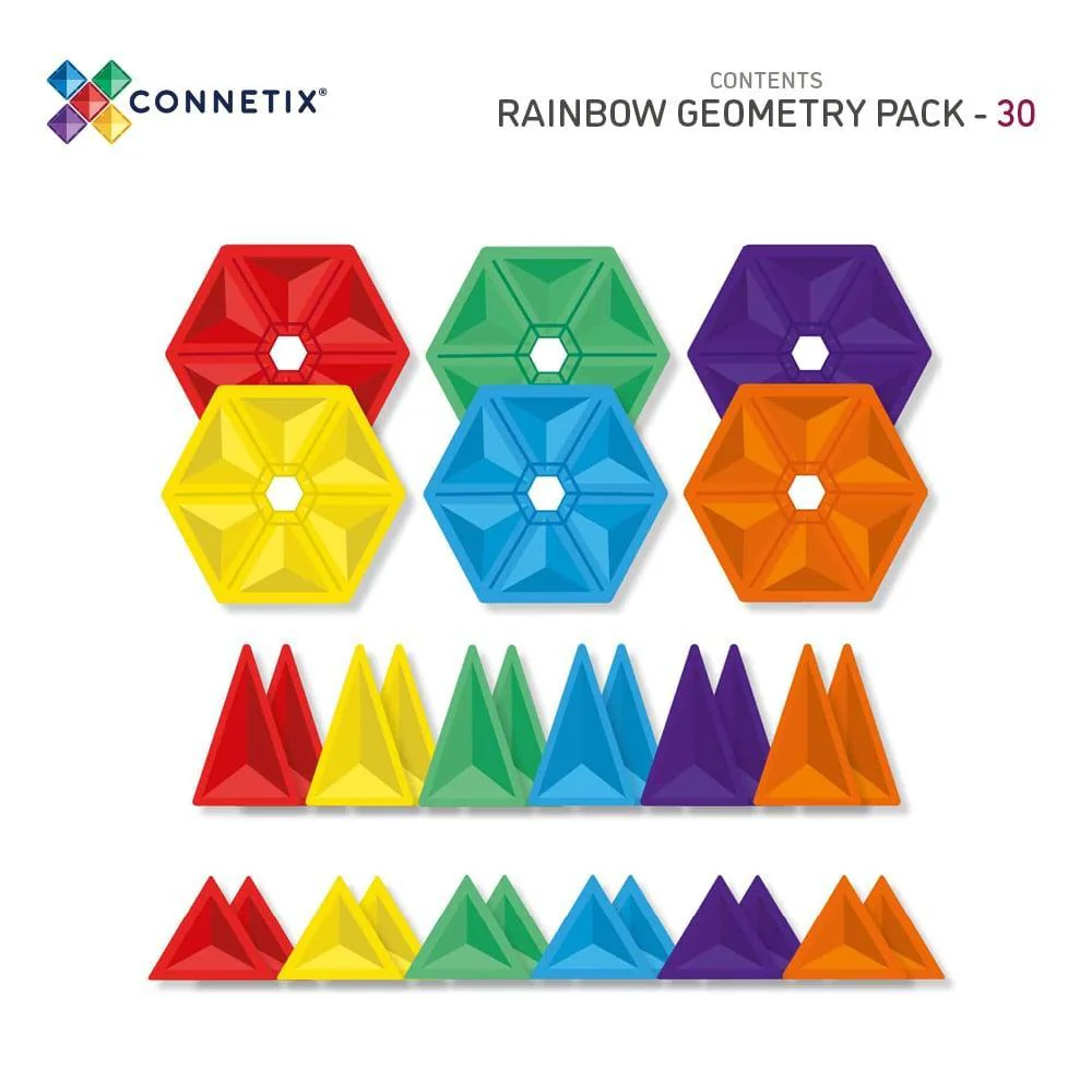 Rainbow Geometry Pack 30 pc - Image 3