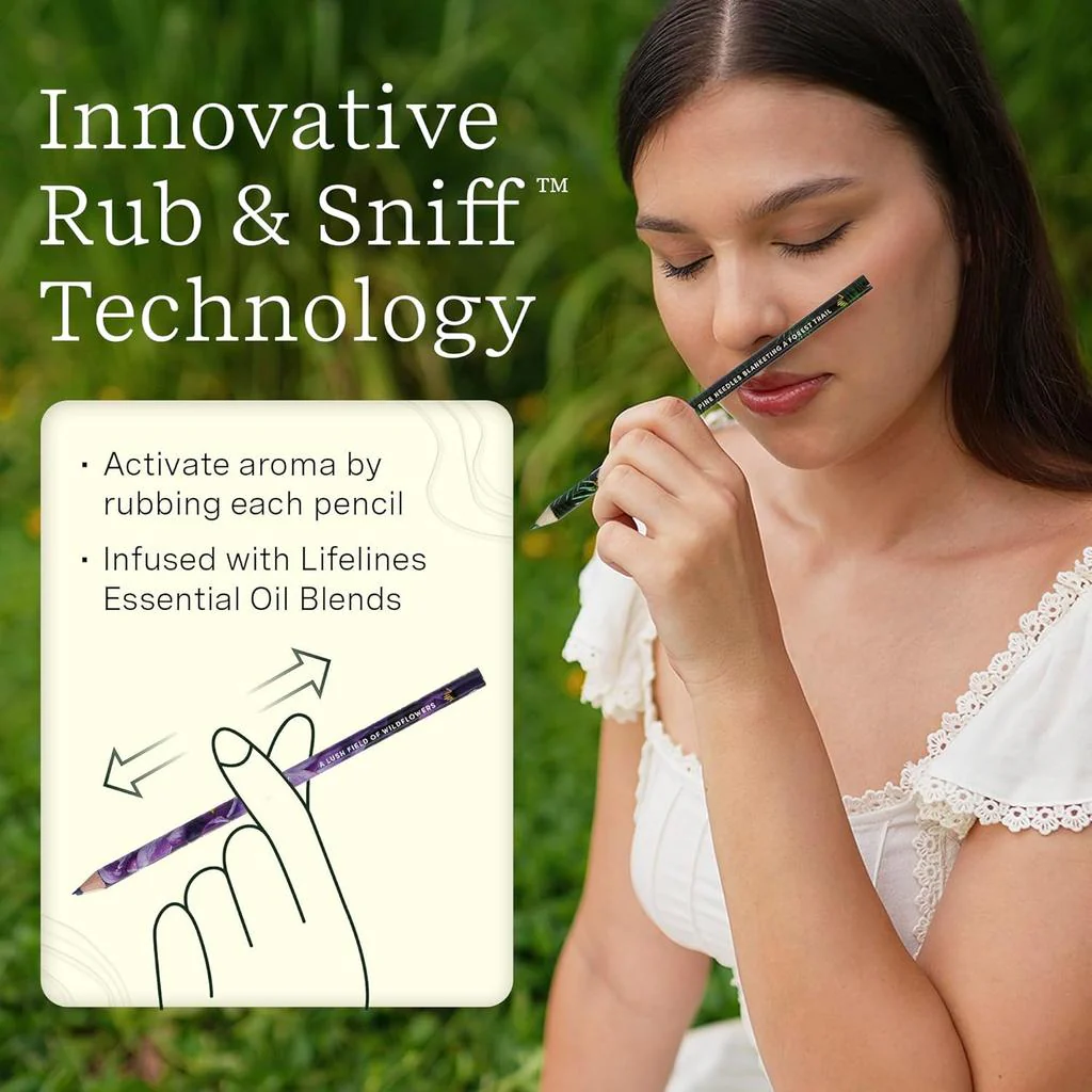 Rub N Sniff Colored Pencils 20pk - Image 3