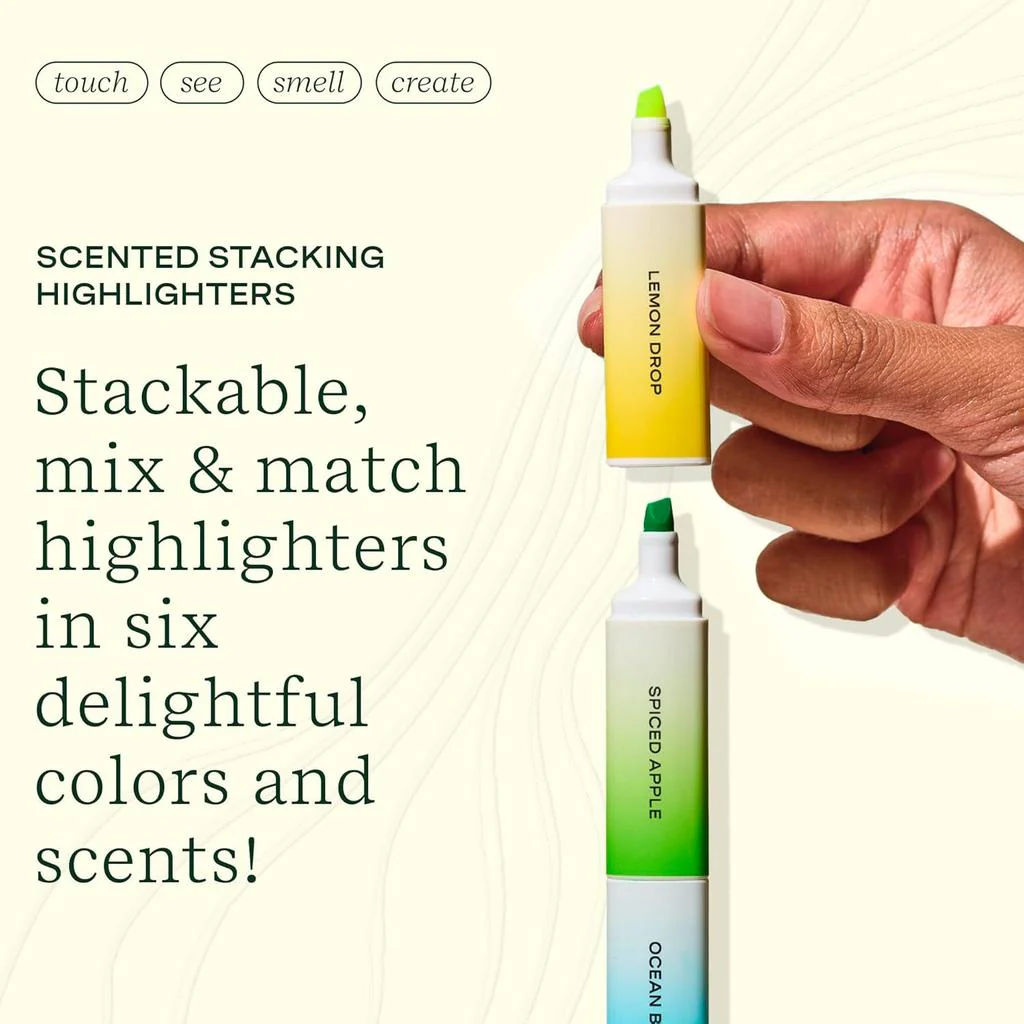 Scented Stacking Highlighters 2pk - Image 2