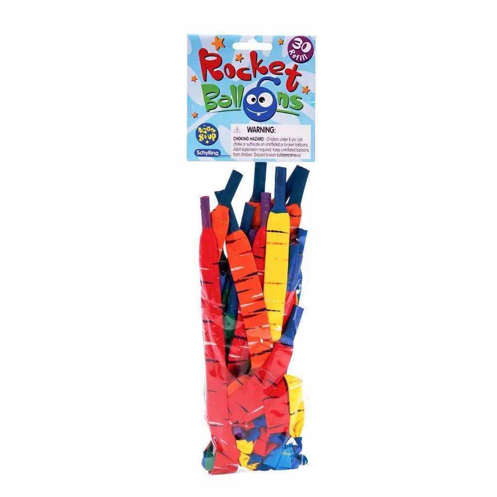 Schylling 30 Rocket Balloon Refill