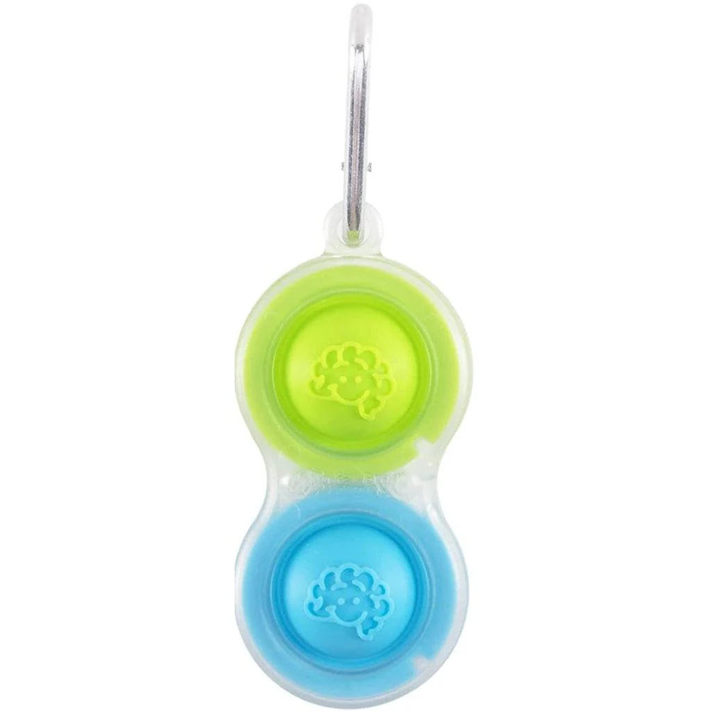 Blue & Green Clear Simpl Dimpl