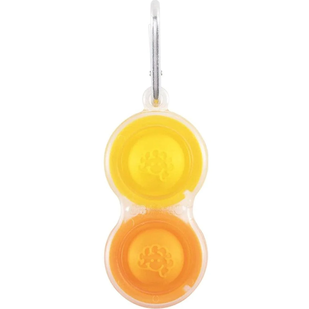 Yellow & Orange Clear Simpl Dimpl