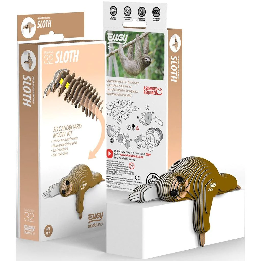 Sloth 3D Puzzle - Image 2