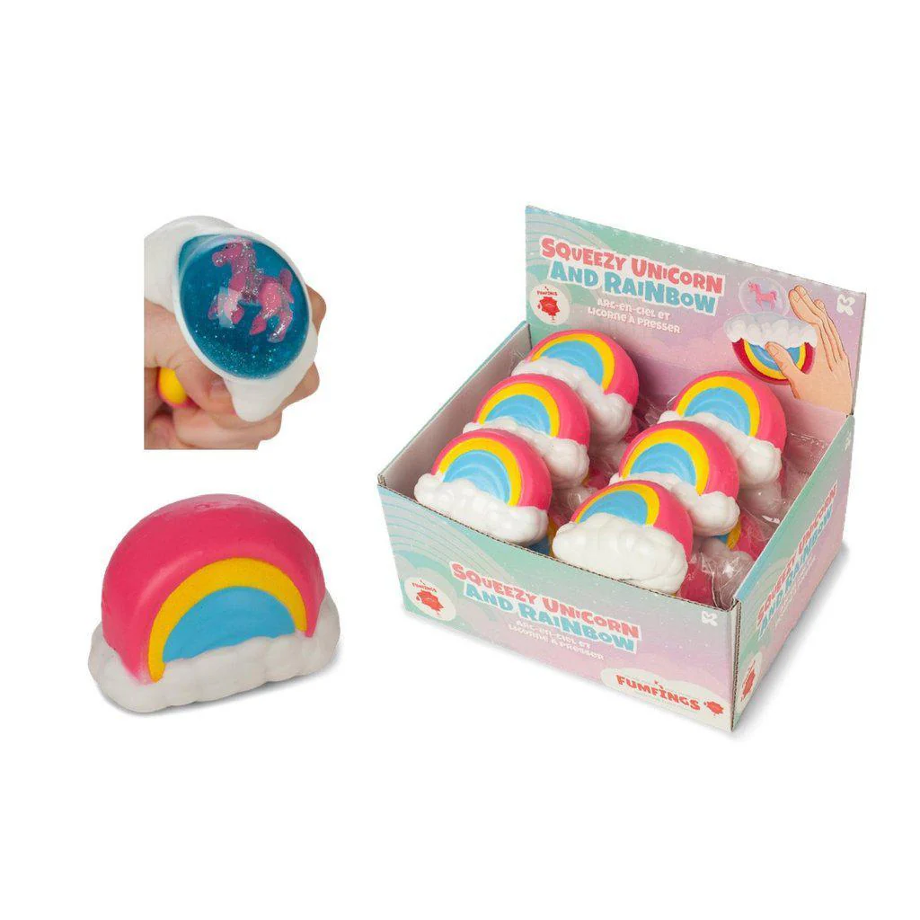 Squeezy Unicorn & Rainbow
