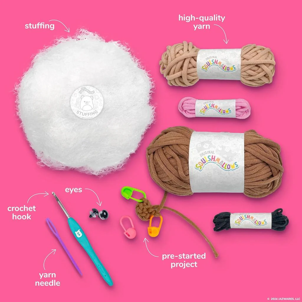 Squishmallow Crochet Kit - Omar - Image 4