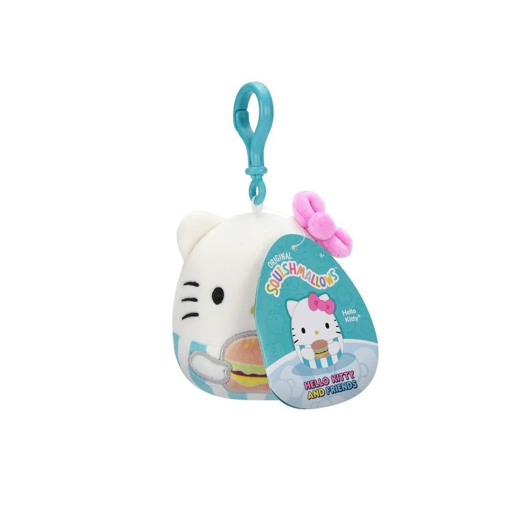 Squishmallows 3.5 Inch Plush Clip-On Hello Kitty Assortment - Image 2