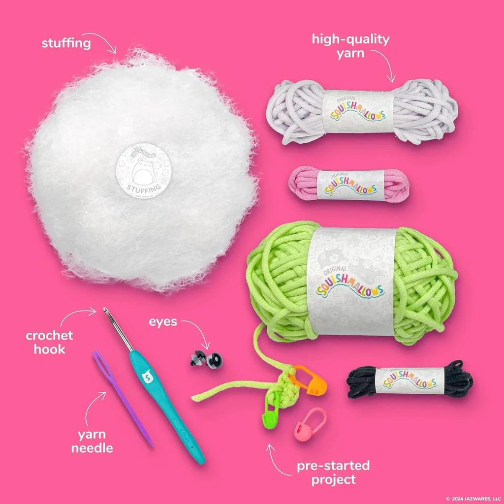 Squishmallows Crochet Kit - Wendy - Image 3
