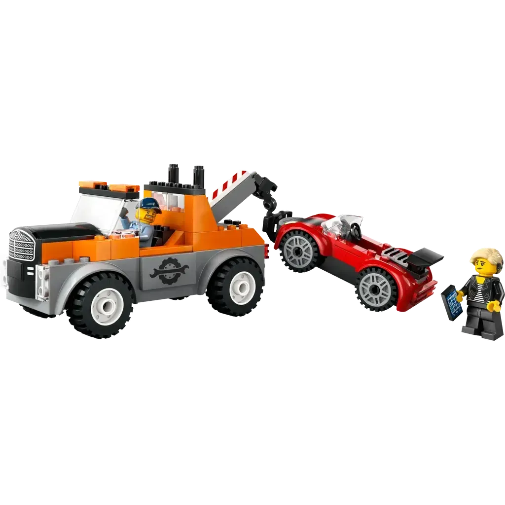 Tow Truck and Sports Car Repair