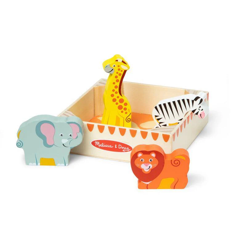 Wooden Animal Matching Safari - Image 3