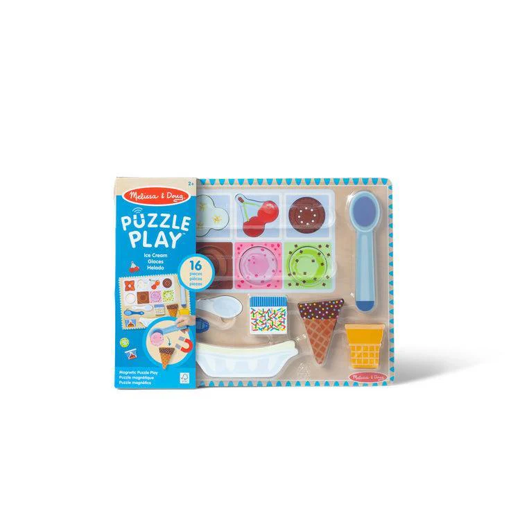 Wooden Magnetic Ice Cream Puzzle & Play Set - Image 2