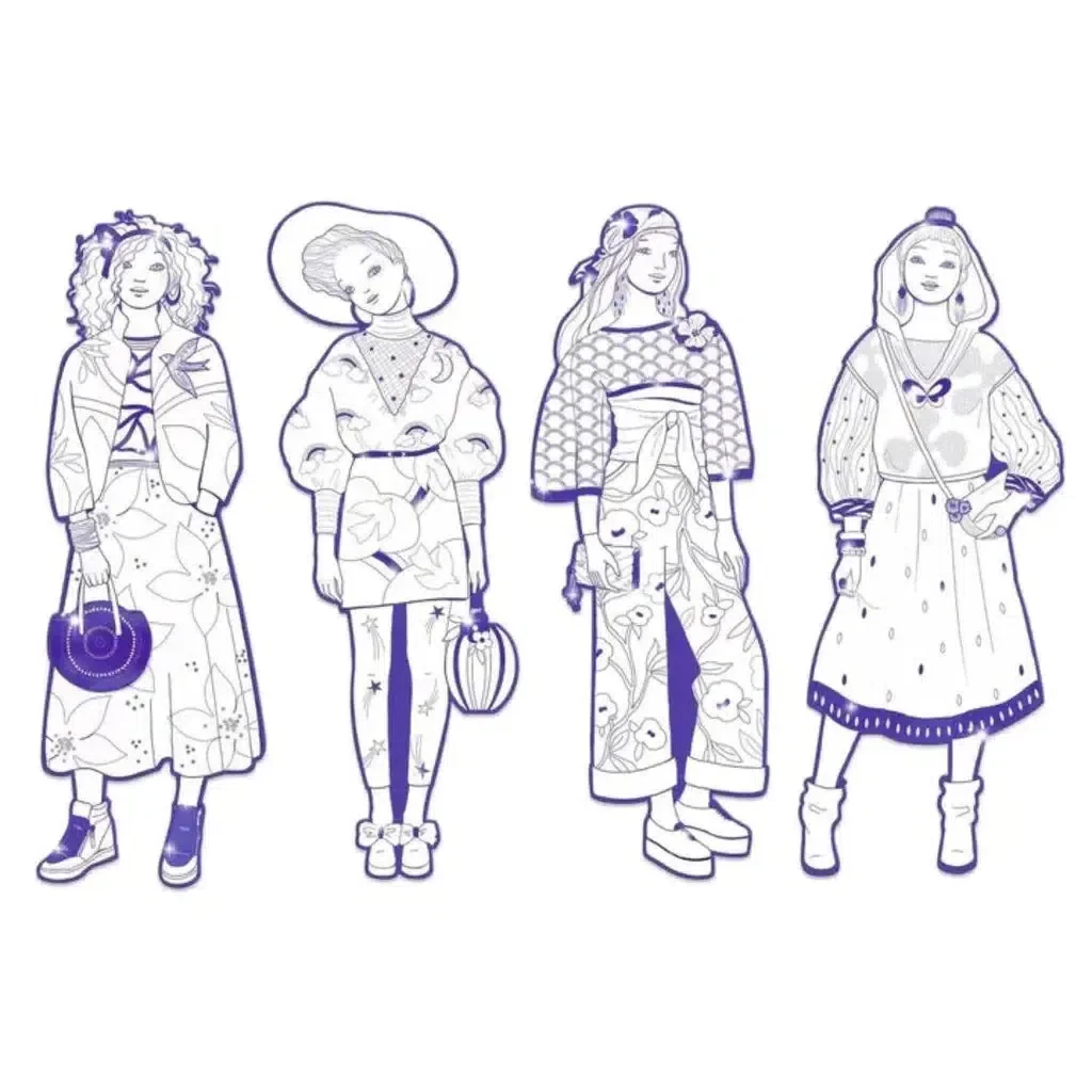 Zaho & Friends Fashion Coloring - Image 2