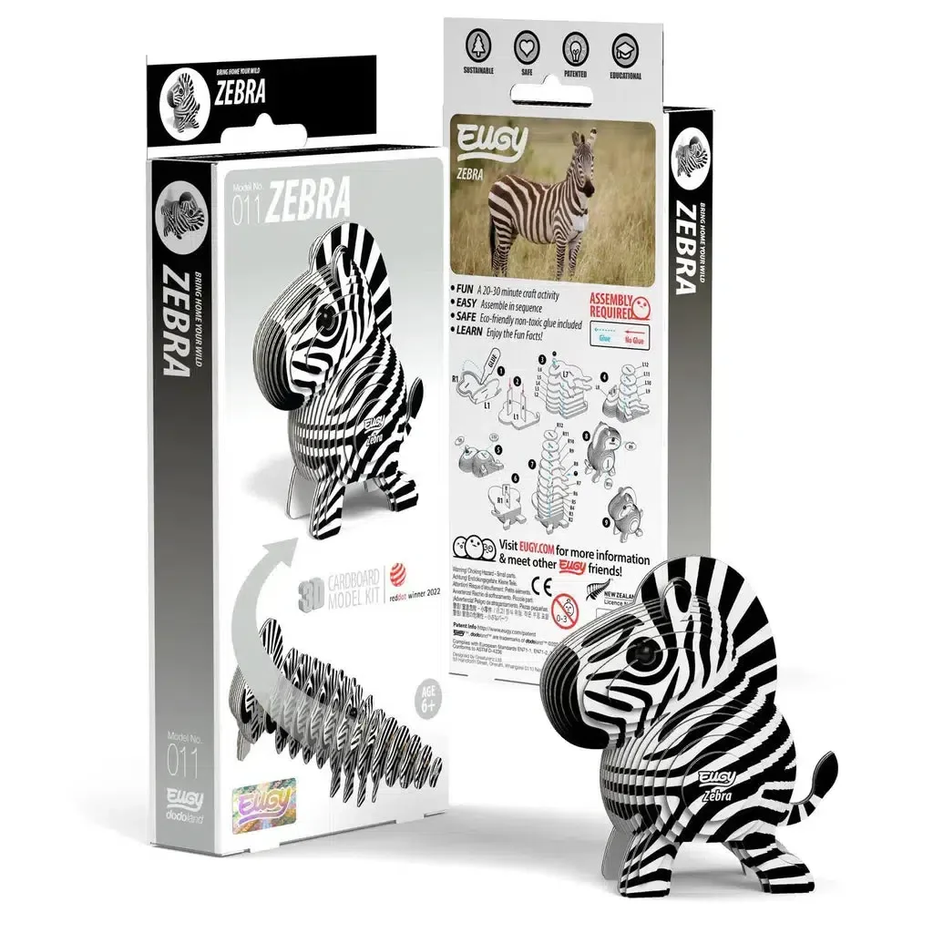 Zebra 3D Puzzle - Image 2